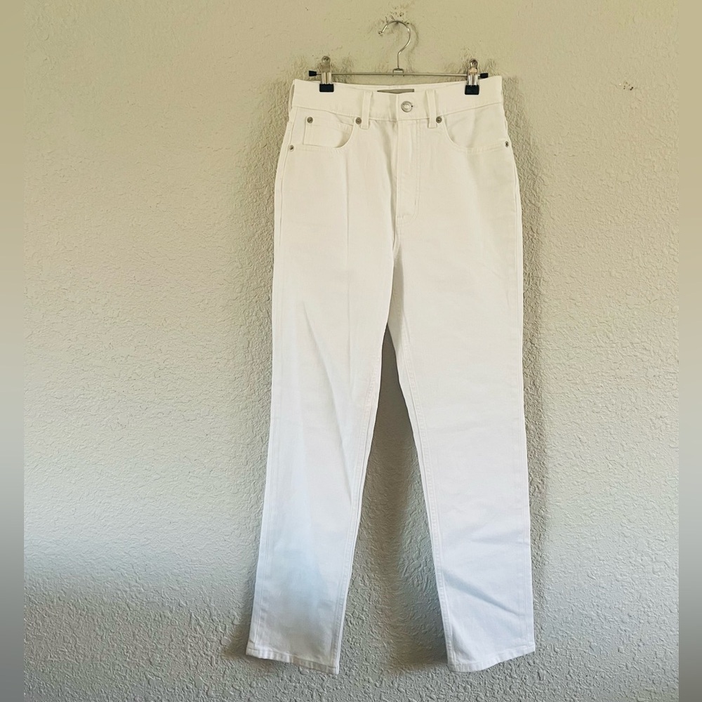 Everlane The Way High Slim Jeans in White